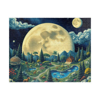 Lunar Zoo: A Cosmic Pointillist Adventure