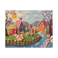 Sweet Dreams Puzzle: A Whimsical Candy Kingdom