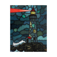Radiant Beacon: Stained Glass Storm