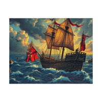 Cannon Fire & Dotted Seas: A Pirate Battle Puzzle