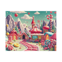 Sweet Escape: A Vintage Candy Paradise Puzzle