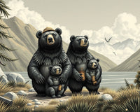 Italian Adventure: A Bear Family's Getaway