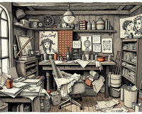 Artistic Reverie: A Studio in Bloom