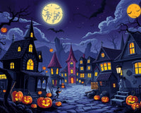 Spooky Season Souvenir: A Vintage Halloween Town