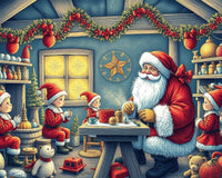 Christmas Workshop: A Pointillist Holiday