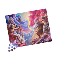 Olympian Skies: A Mythological Dream