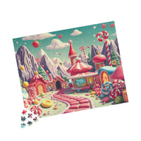 Sweet Escape: A Vintage Candy Paradise Puzzle
