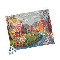 Sweet Dreams Puzzle: A Whimsical Candy Kingdom