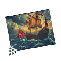 Cannon Fire & Dotted Seas: A Pirate Battle Puzzle