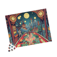 Pinball Universe: An Art Nouveau Journey