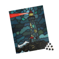 Radiant Beacon: Stained Glass Storm