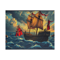 Cannon Fire & Dotted Seas: A Pirate Battle Puzzle