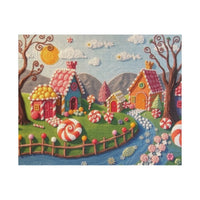 Sweet Dreams Puzzle: A Whimsical Candy Kingdom