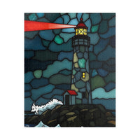 Radiant Beacon: Stained Glass Storm